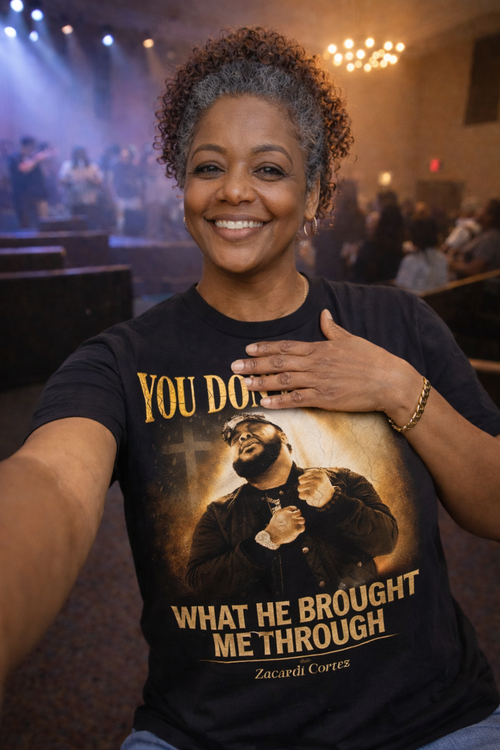 You Don't Know What He Brought Me Through Tee — Inspirational Gospel Christian Shirt
