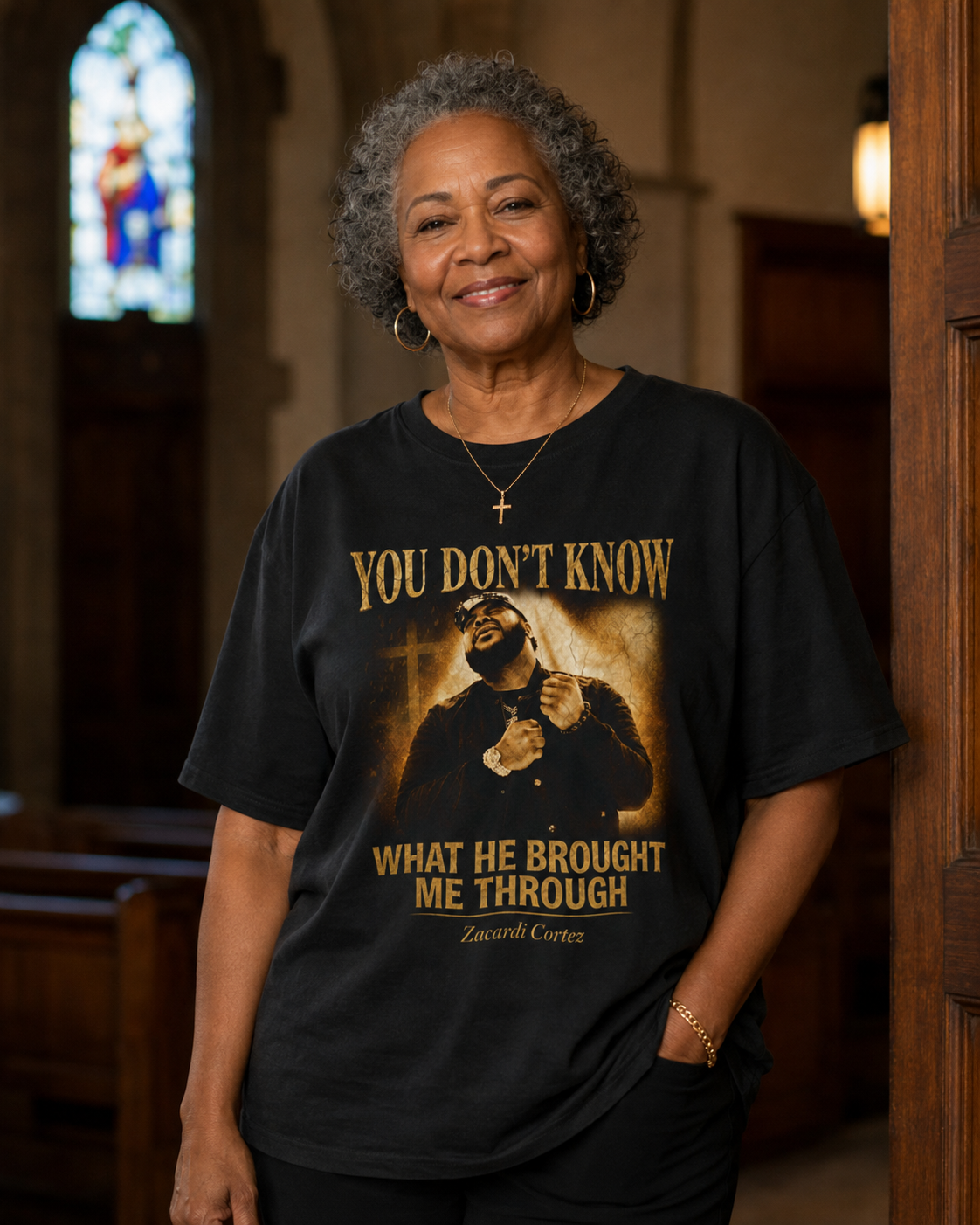 You Don't Know What He Brought Me Through Tee — Inspirational Gospel Christian Shirt
